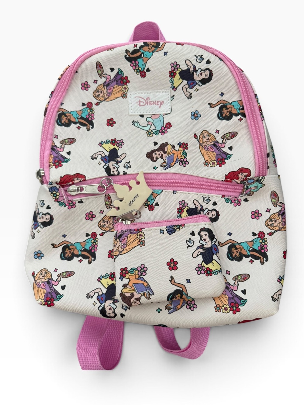 Bioworld Disney princess mini backpack and change purse